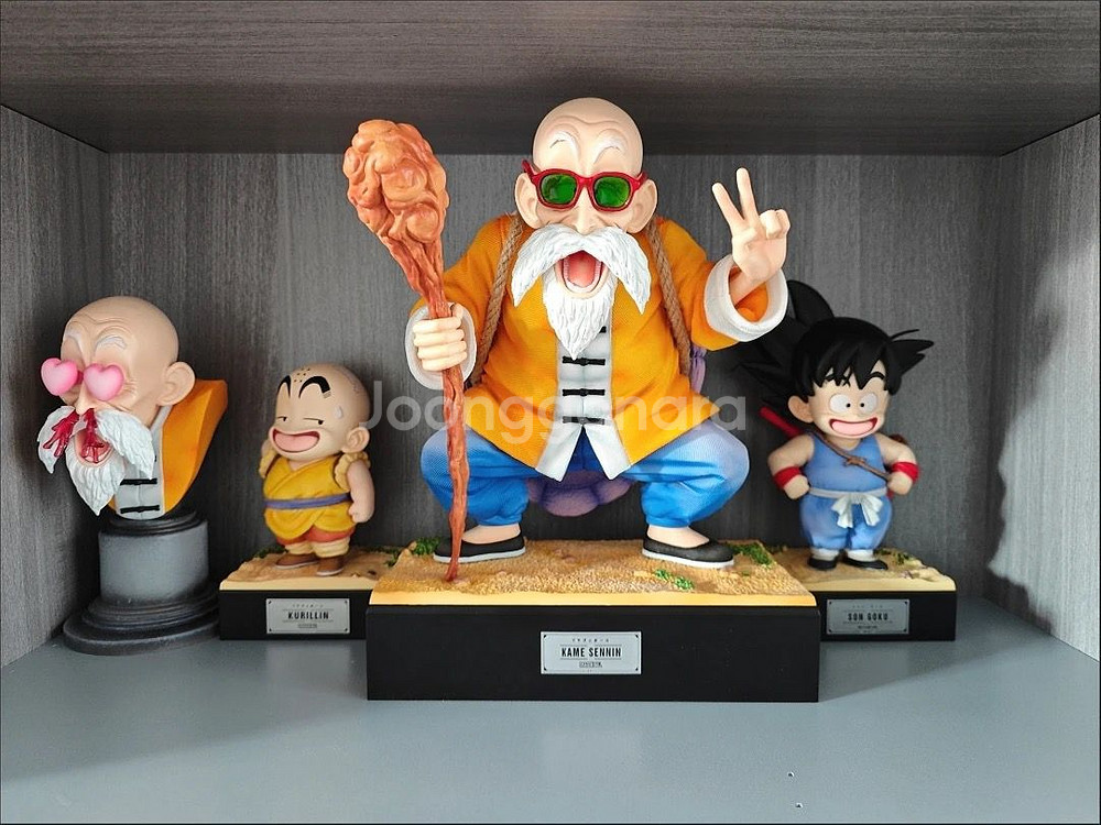 드ㄹㅐ곤볼 피규어 손오공 무천도사 크리링--1