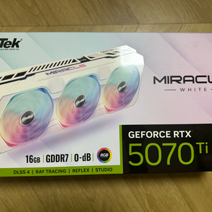 이엠텍 미라클 5070ti 화이트 중고 판매