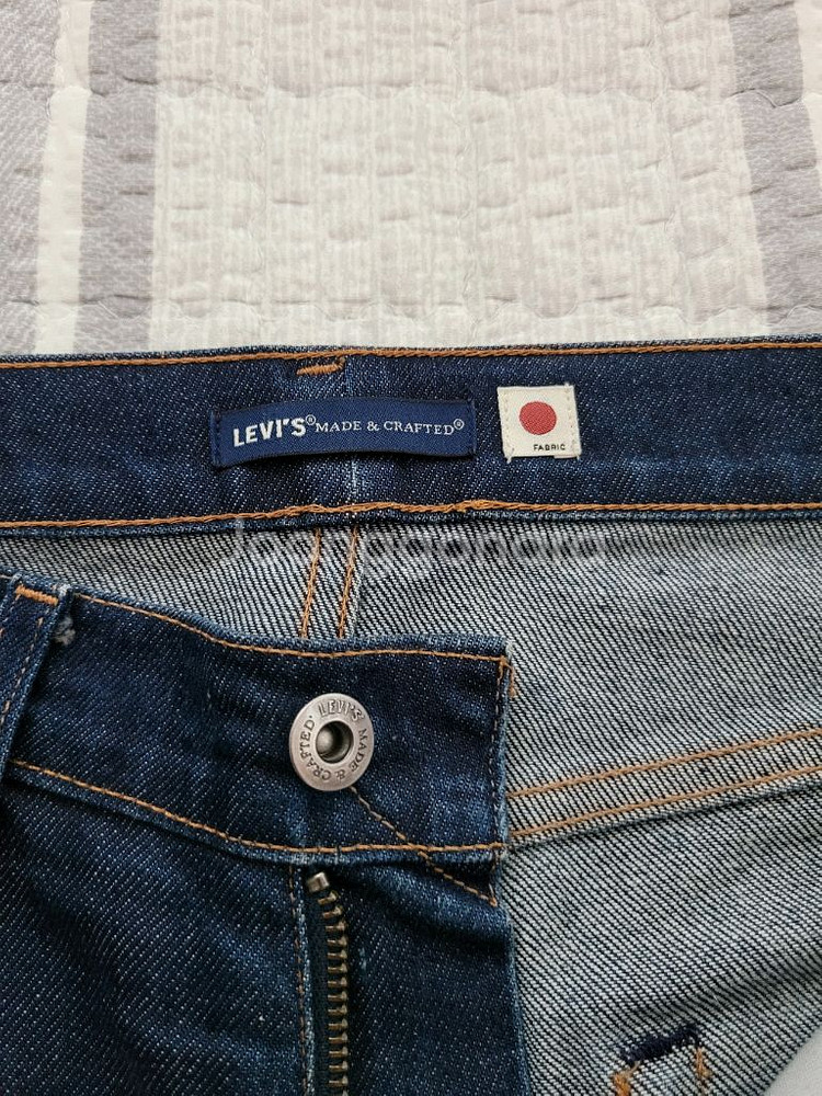 리바이스 메이드앤크래프트 LMC 502 테이퍼드 셀비지--2