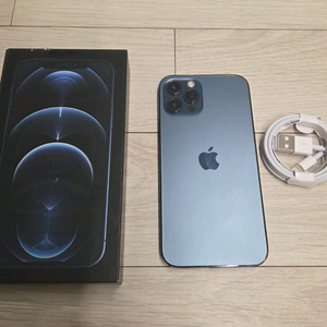 아이폰12프로 퍼시픽블로 128GB S급물건
