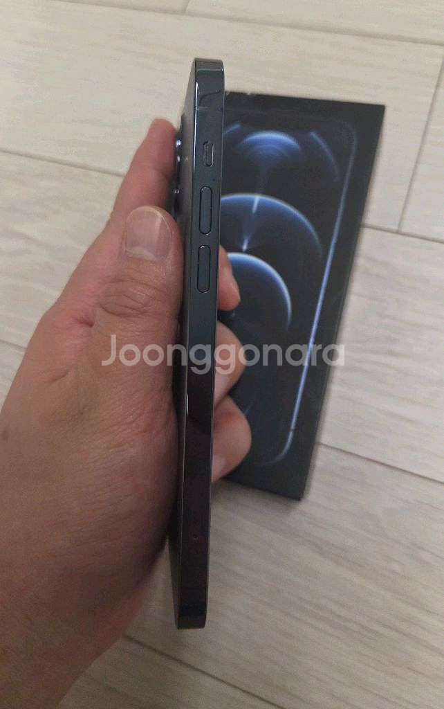 아이폰12프로 퍼시픽블로 128GB S급물건--3