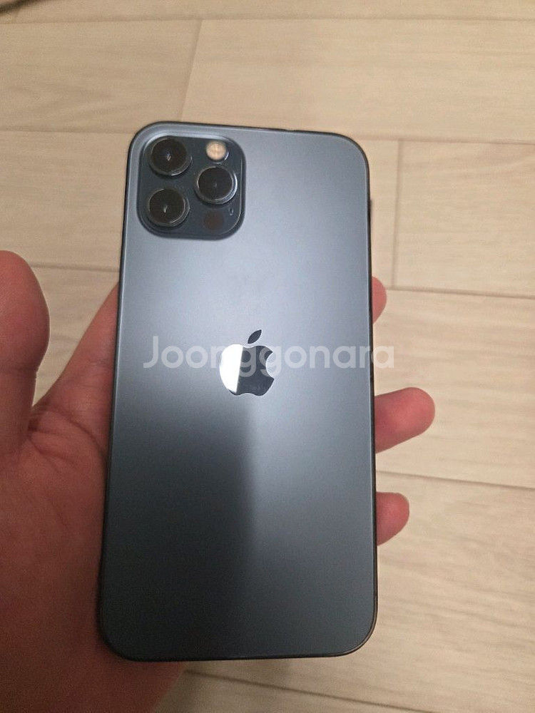 아이폰12프로 퍼시픽블로 128GB S급물건--4