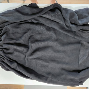 보니스팍스 블랙 쉬폰 스커트 새상품