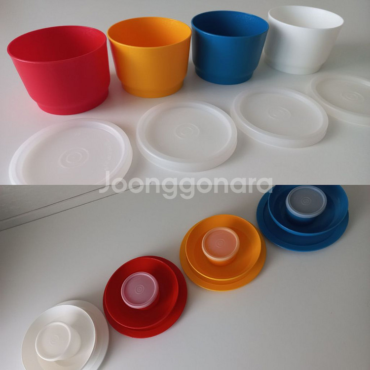 새상품+무배) 타파웨어 밀폐용기, 캠핑 그릇 텀블러--1