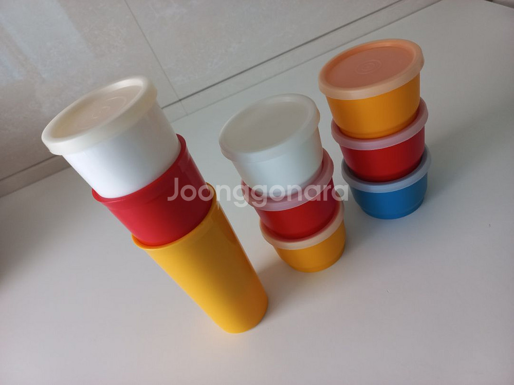 새상품+무배) 타파웨어 밀폐용기, 캠핑 그릇 텀블러--8