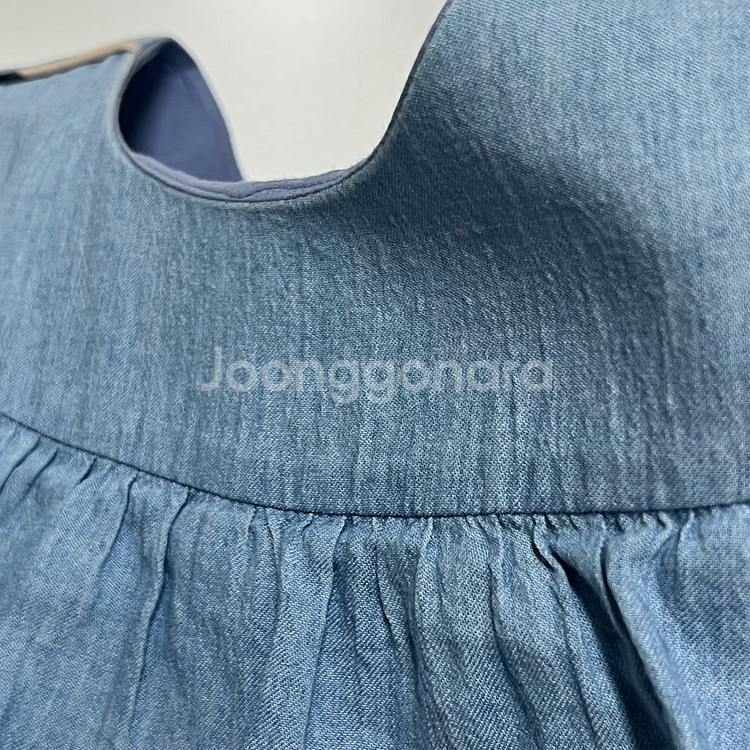 닥스 여아 데님 원피스 120사이즈--6