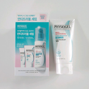 피지오겔 레드수딩 시카밸런스 세럼기획세트+클렌징폼