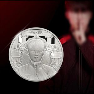 T1 페이커 기념 한정판 은화 메달