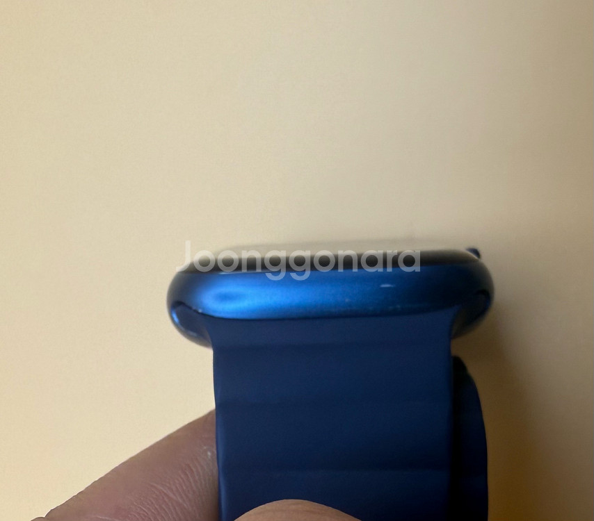 애플워치7 45mm 블루GPS 판매합니다--7
