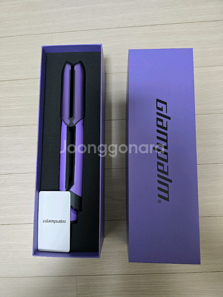 미사용 완전 새상품 / 글램팜 GP202-T1.0고데기--1