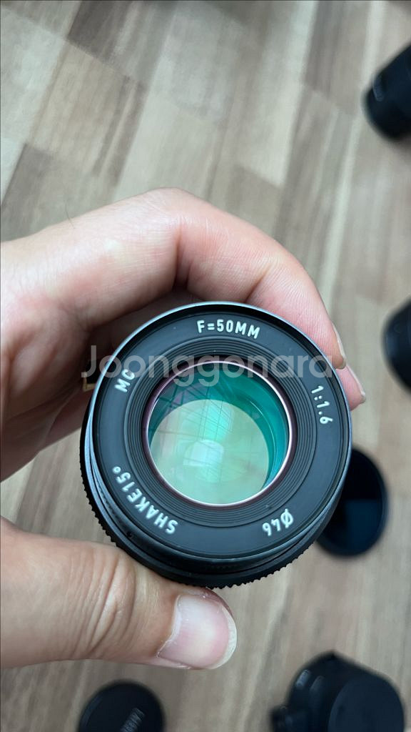 레쎄지콘 50mm f1.6 TS렌즈 L마운트--1