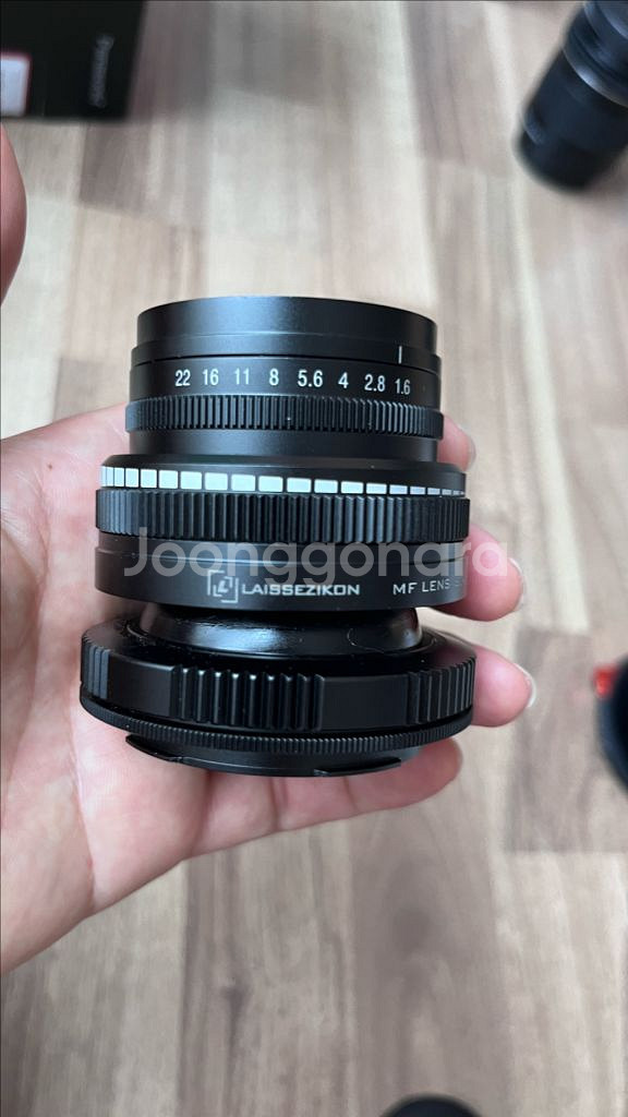 레쎄지콘 50mm f1.6 TS렌즈 L마운트--0