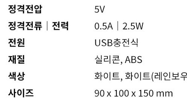 젤리곰 무드등--8