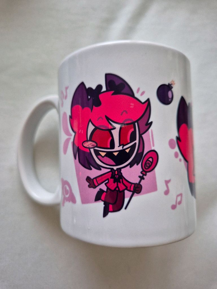 해즈빈 호텔 알래스터 공식 머그컵 미사용 판매 이미지