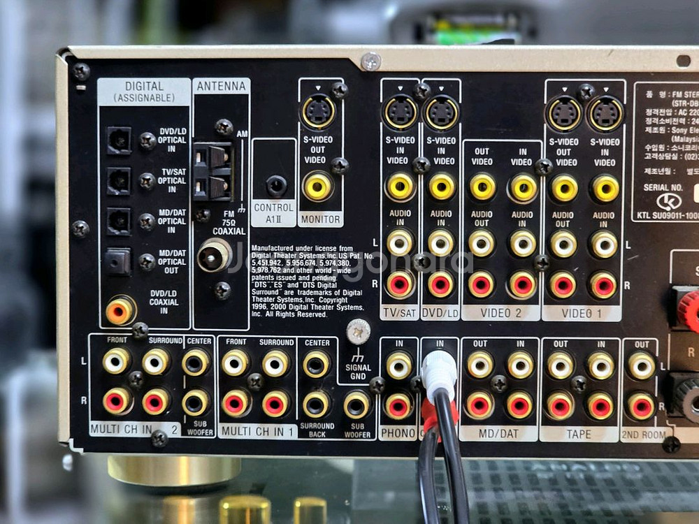 소니 STR-DB1070 고급 리시버앰프ㅡ민트급.호환리--7