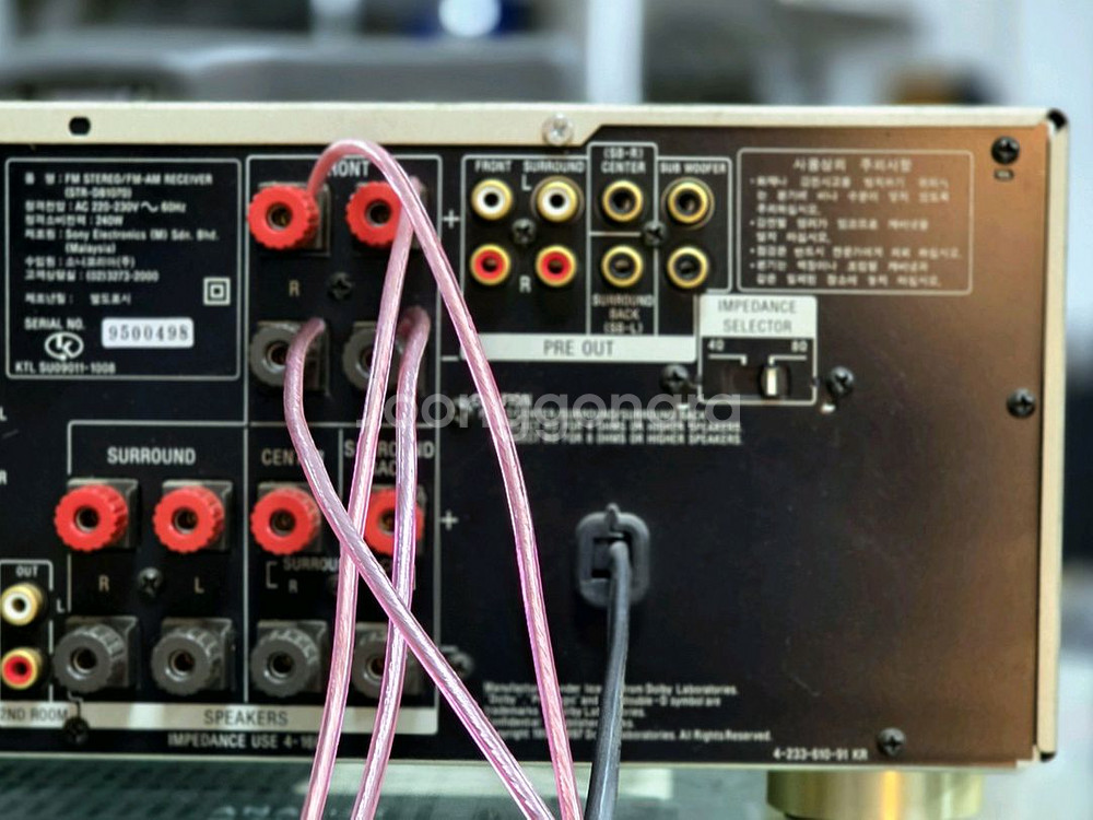 소니 STR-DB1070 고급 리시버앰프ㅡ민트급.호환리--8