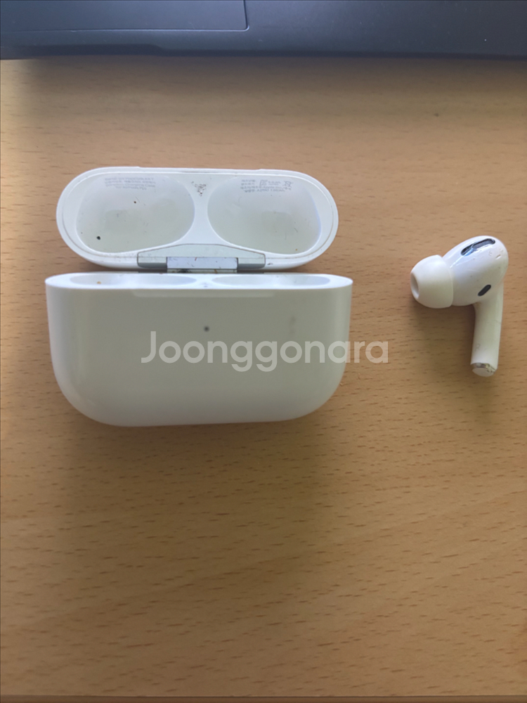 에어팟프로 본체(8핀) + 오른쪽 유닛--1