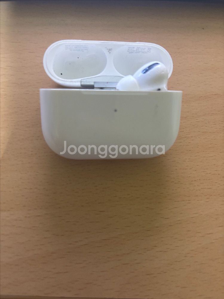 에어팟프로 본체(8핀) + 오른쪽 유닛--0