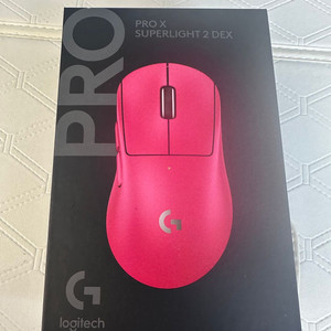 G PRO X 슈퍼라이트2 DEX 마젠타 핑크 새상품