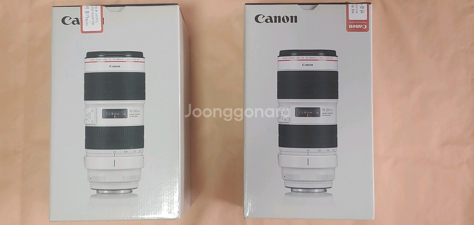 (새상품)캐논 EF 70-200mm 새새아빠 백통--1