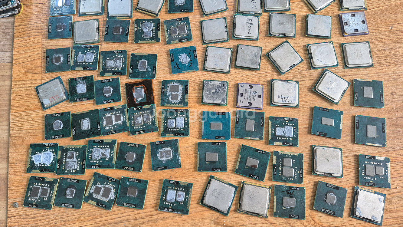 폐 CPU 90개 일괄팝니다--2