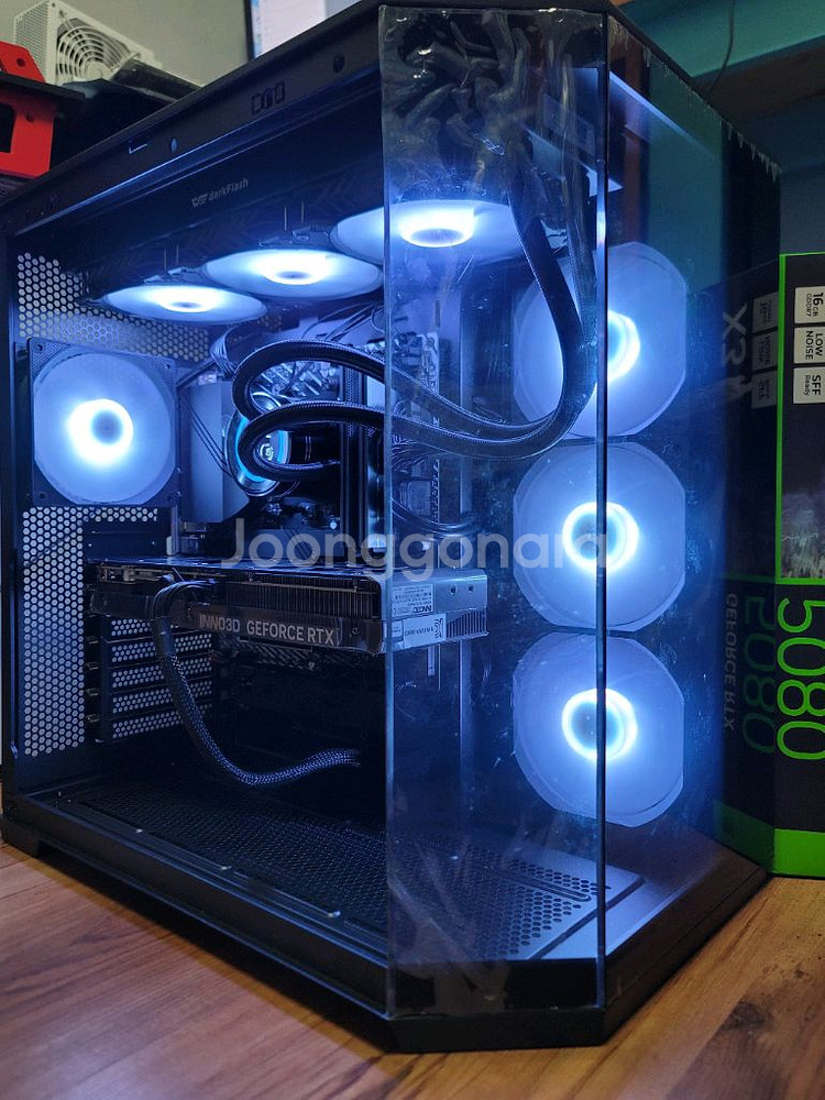 9800x3d b850m 5080 완본체 신품급 컴퓨터--1
