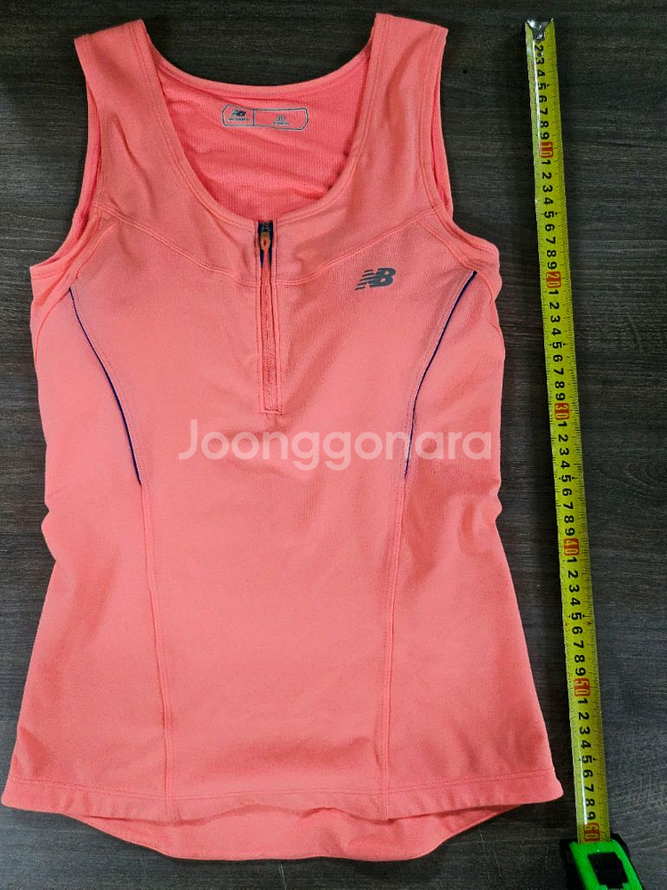 뉴발란스 민소매 브라탑 핫오렌지 90--0