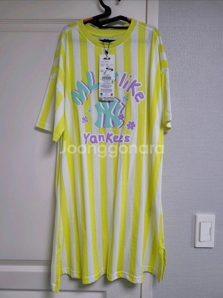 mlb키즈 면원피스 팝니다.145 새상품--0