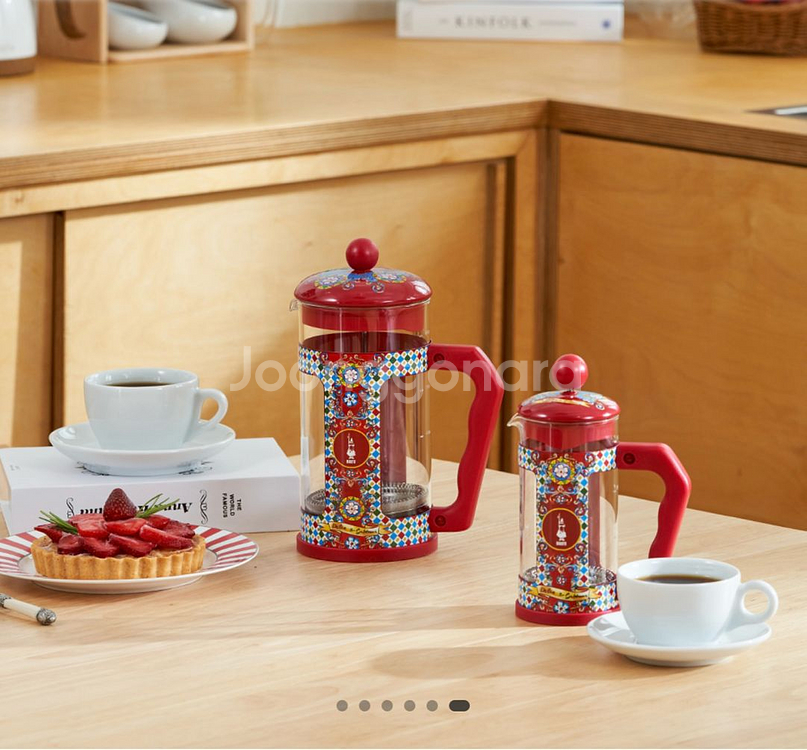 돌체&가바나 콜라보 한정 비알레띠 프렌치 프레스 새제품--5