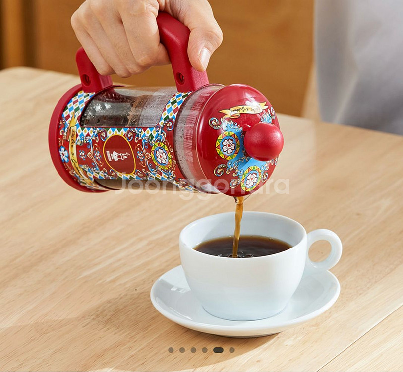 돌체&가바나 콜라보 한정 비알레띠 프렌치 프레스 새제품--4