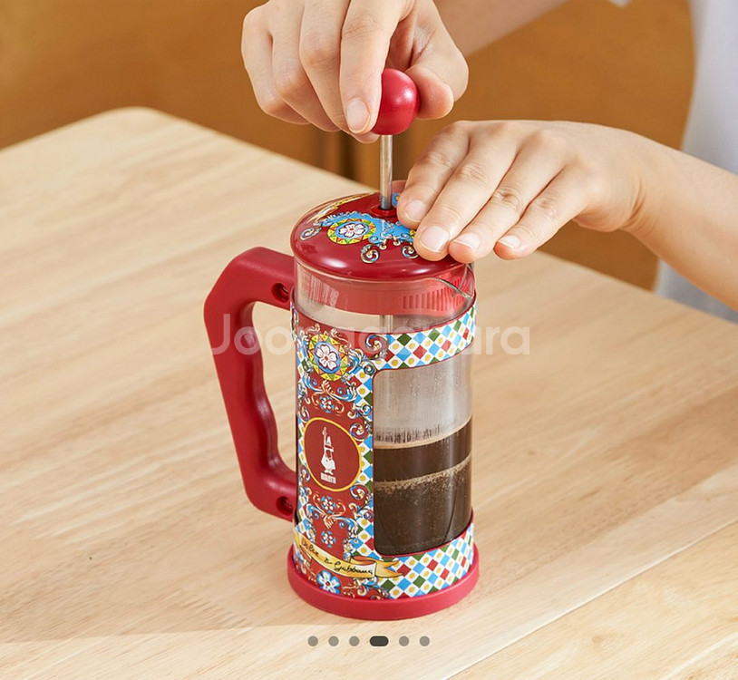 돌체&가바나 콜라보 한정 비알레띠 프렌치 프레스 새제품--3