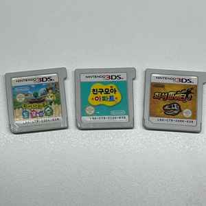 닌텐도 3ds 칩 일괄 친모아 튀동숲 화석파이터