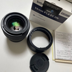 시그마 56mm f1.4 후지마운트 렌즈