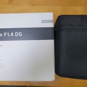 시그마 아트 85mm f1.4 완전새것상태