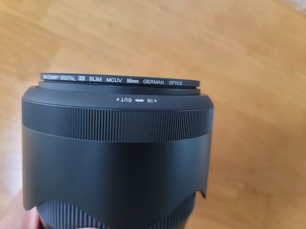 시그마 아트 85mm f1.4 완전새것상태 캐논마운트 이미지