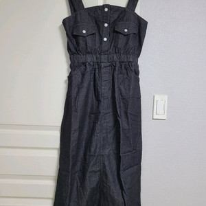 여성 뷔스티에 데님 원피스 팝니다. 새상품