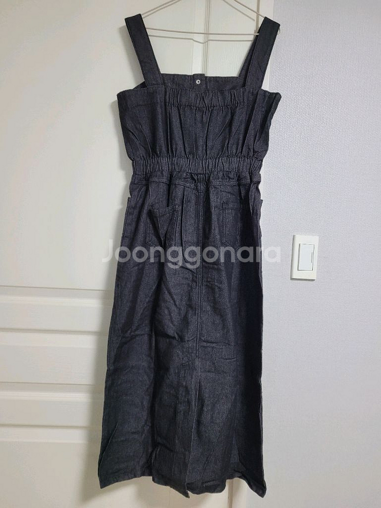 여성 뷔스티에 데님 원피스 팝니다. 새상품--1