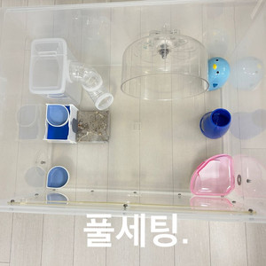 햄스터 리빙박스 풀세트(골든용x)5만