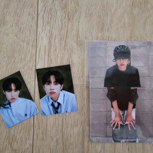 더보이즈 선우 양면 포카 증사