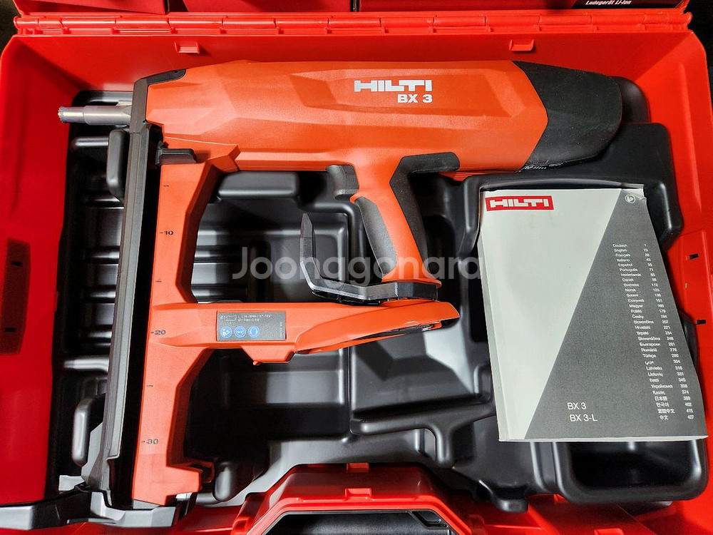 힐티 22v 충전타정기 BX3 미사용품 팝니다--1