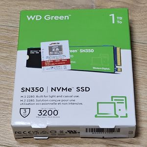 WD SN350 1테라 NVME M.2 SSD 1TB