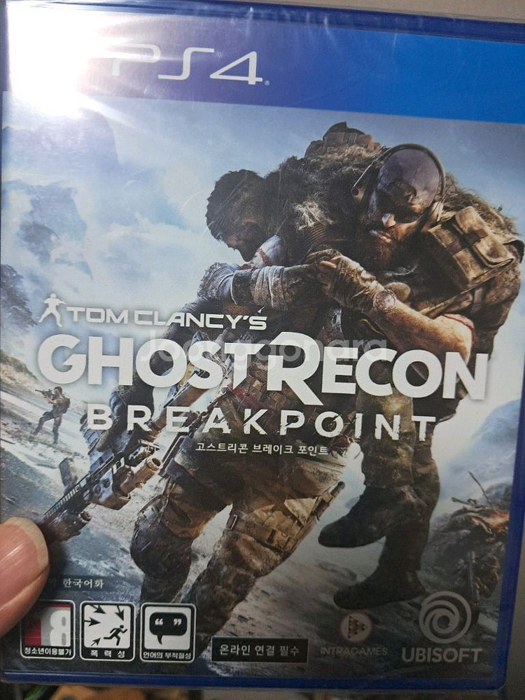 ps4 고스트리콘 브레이크 포인트 새상품--0