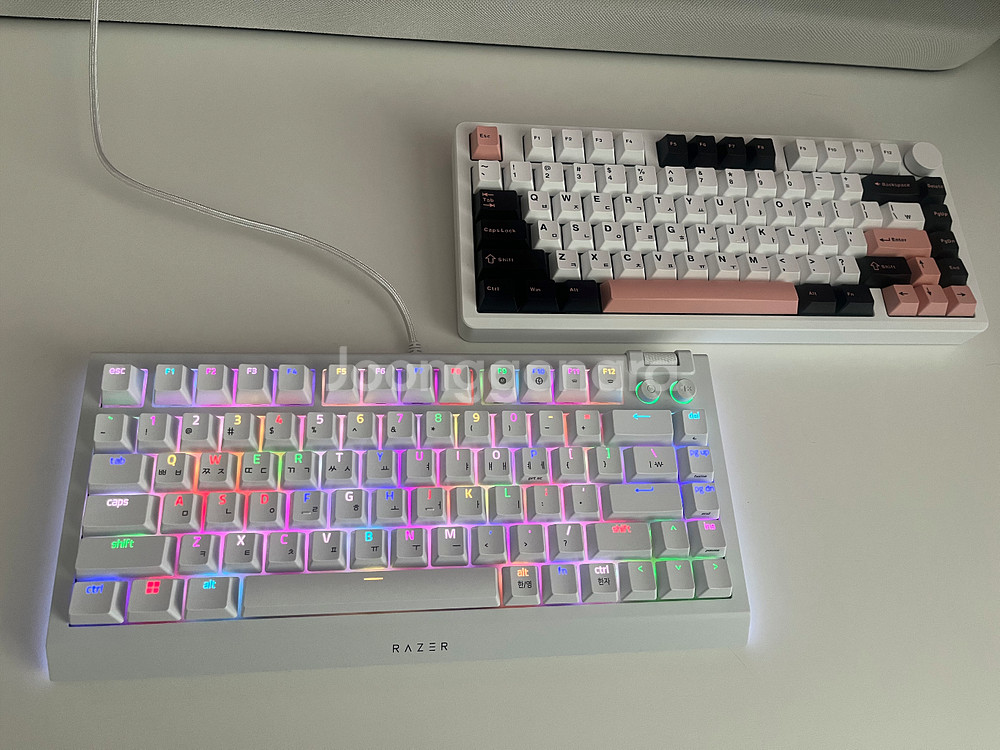RAZER Blackwidow V4 75%+옐로우스위치--2