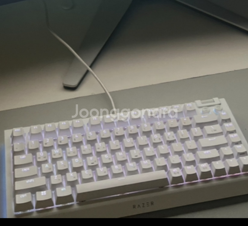 RAZER Blackwidow V4 75%+옐로우스위치--7