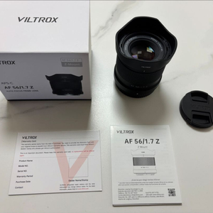 빌트록스 56mm F1.7 z 마운트 팝니다