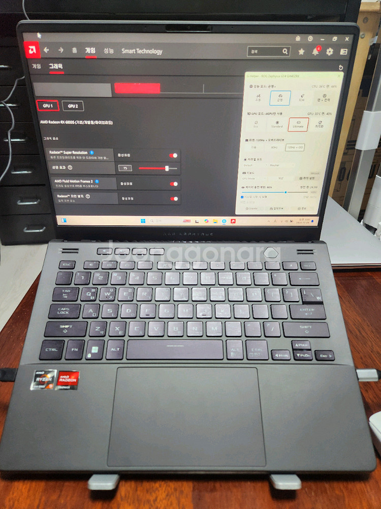 제피러스 g14 6900hs 6800s 모델 팝니다--0