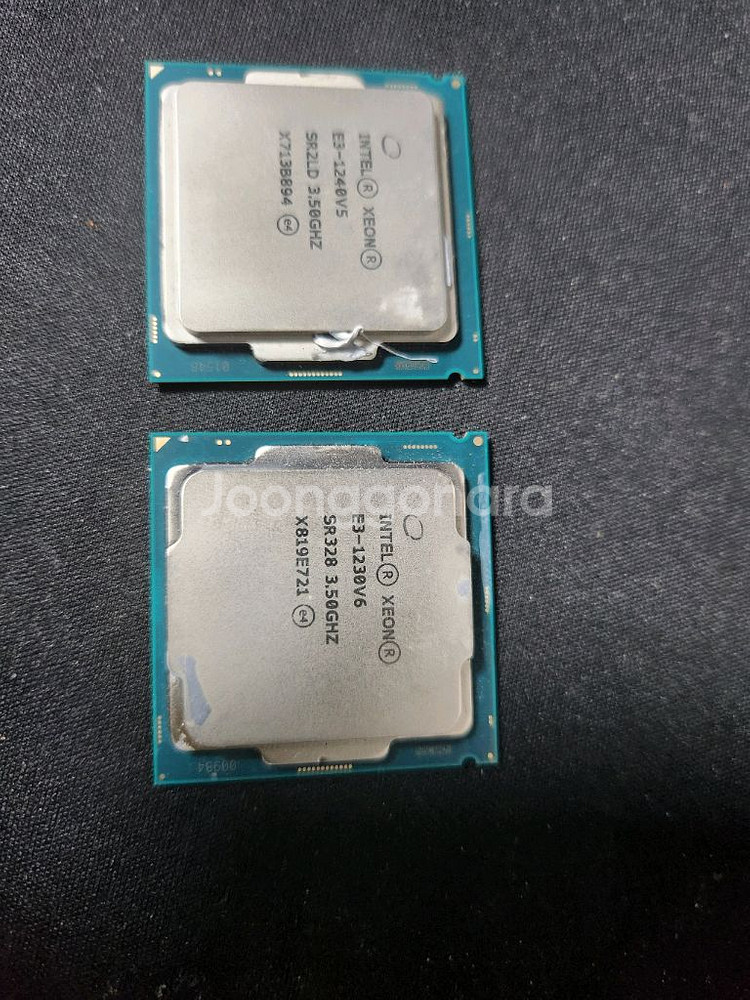 제온 E3-1230 v6 (i7 7700비슷)--0