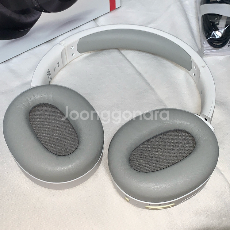 풀박스,정품)브리츠 블루투스 헤드폰 BT4000 화이트--2