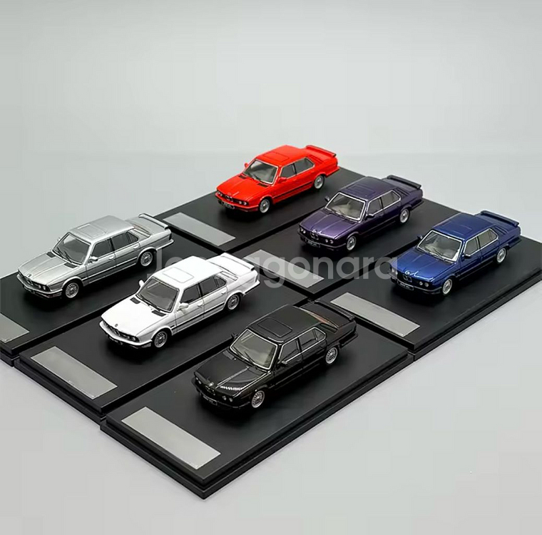 킹모델 1/64 bmw e28 다이캐스트 미니카 모형--1