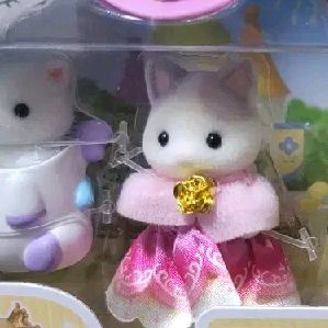 실바니안 동화나라 5842 라떼고양이 분철